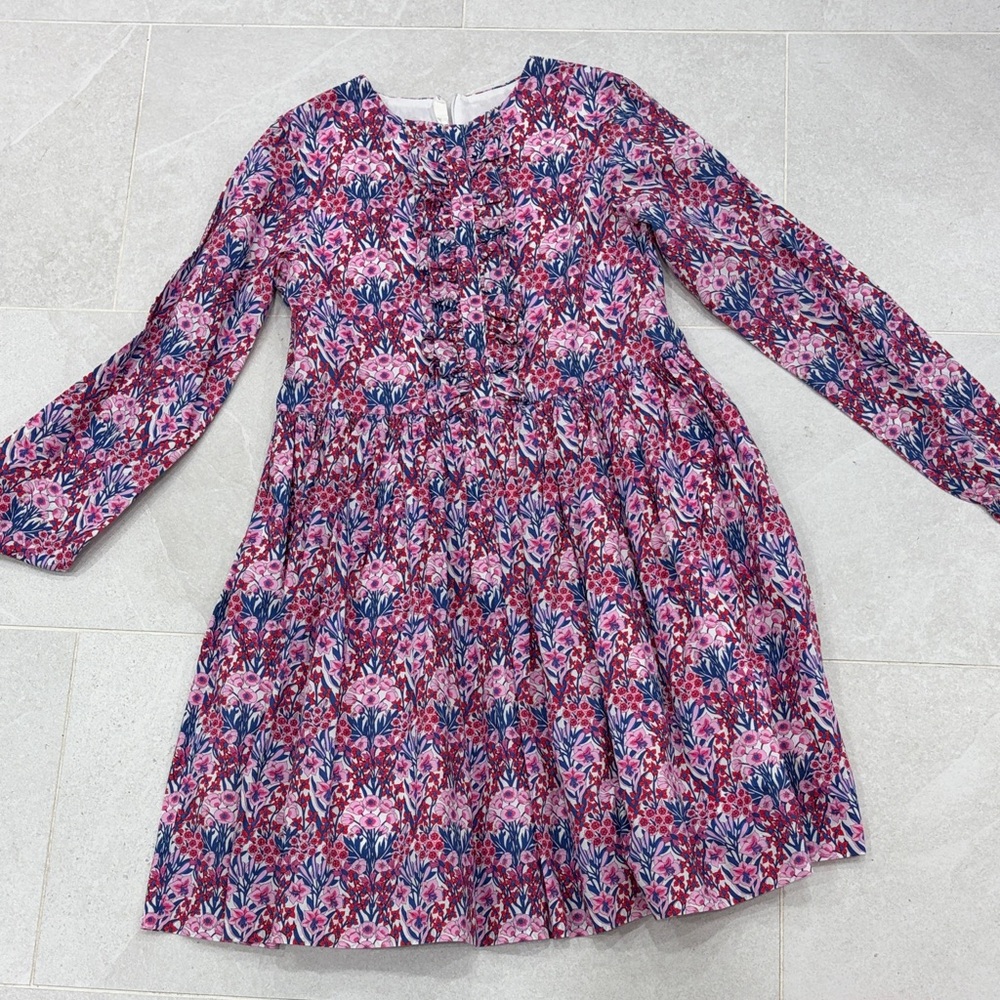 Jacadi Pink Floral Kids Dress